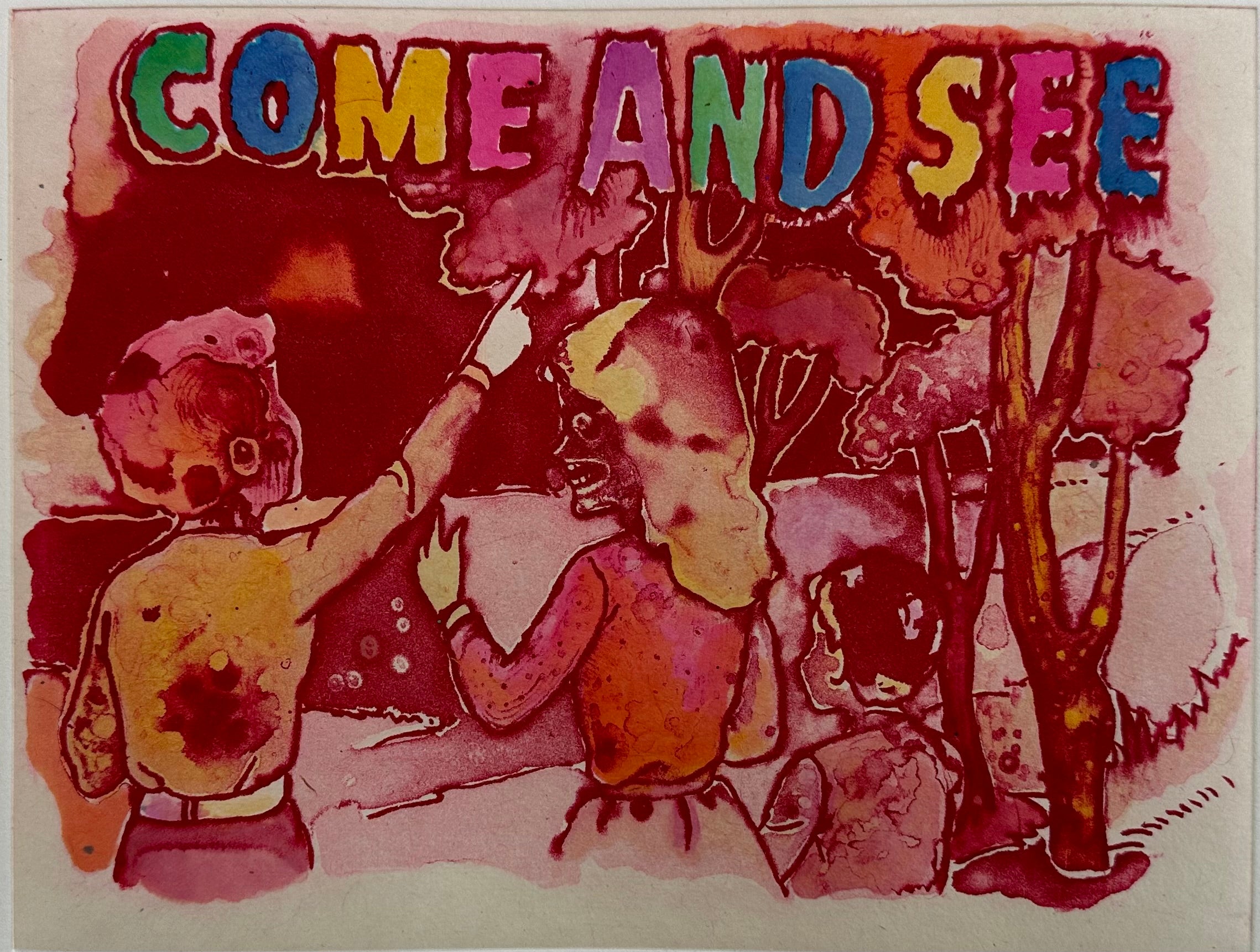 'COME AND SEE' - Glitter & Ink AP 3