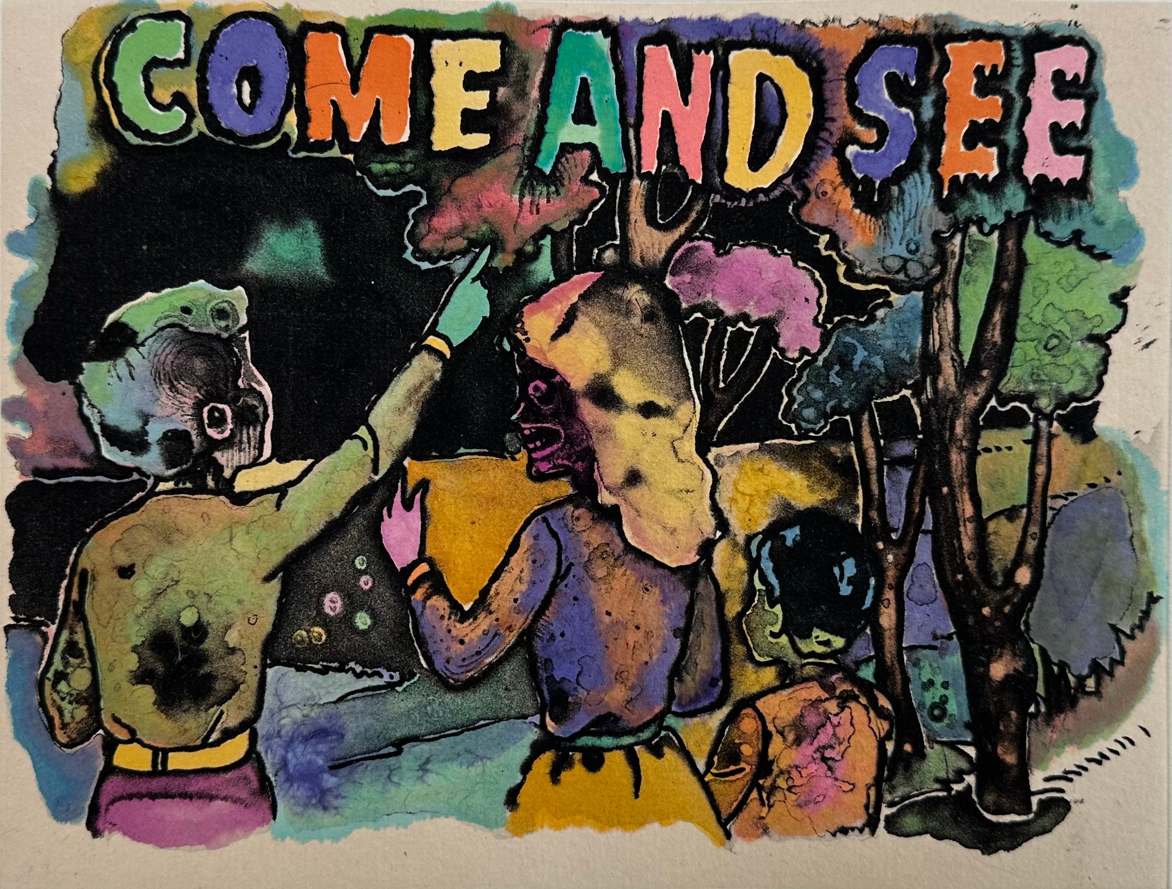 'COME AND SEE' - Glitter & Ink AP 4