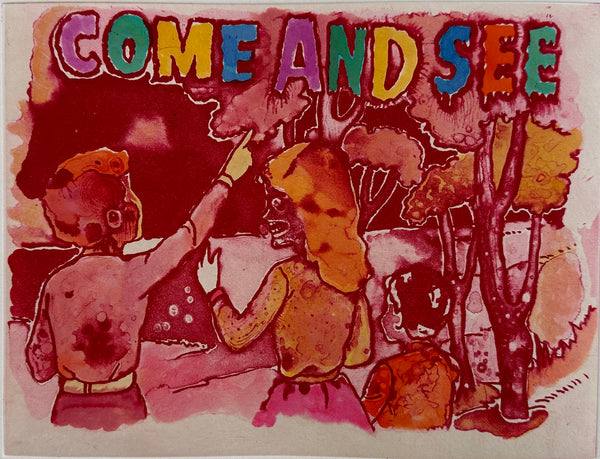 'COME AND SEE' - Glitter & Ink AP 8